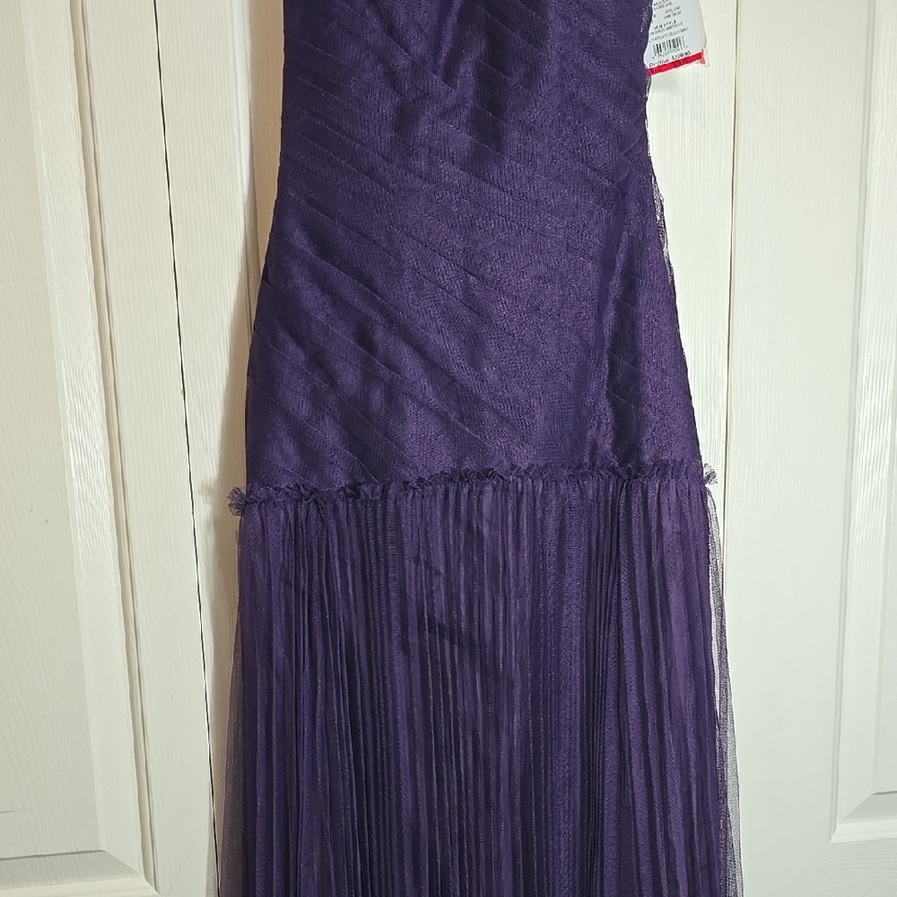 Elegant Purple Evening Gown